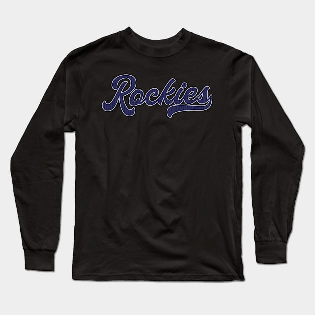 Rockies Embroided Long Sleeve T-Shirt by CovpaTees